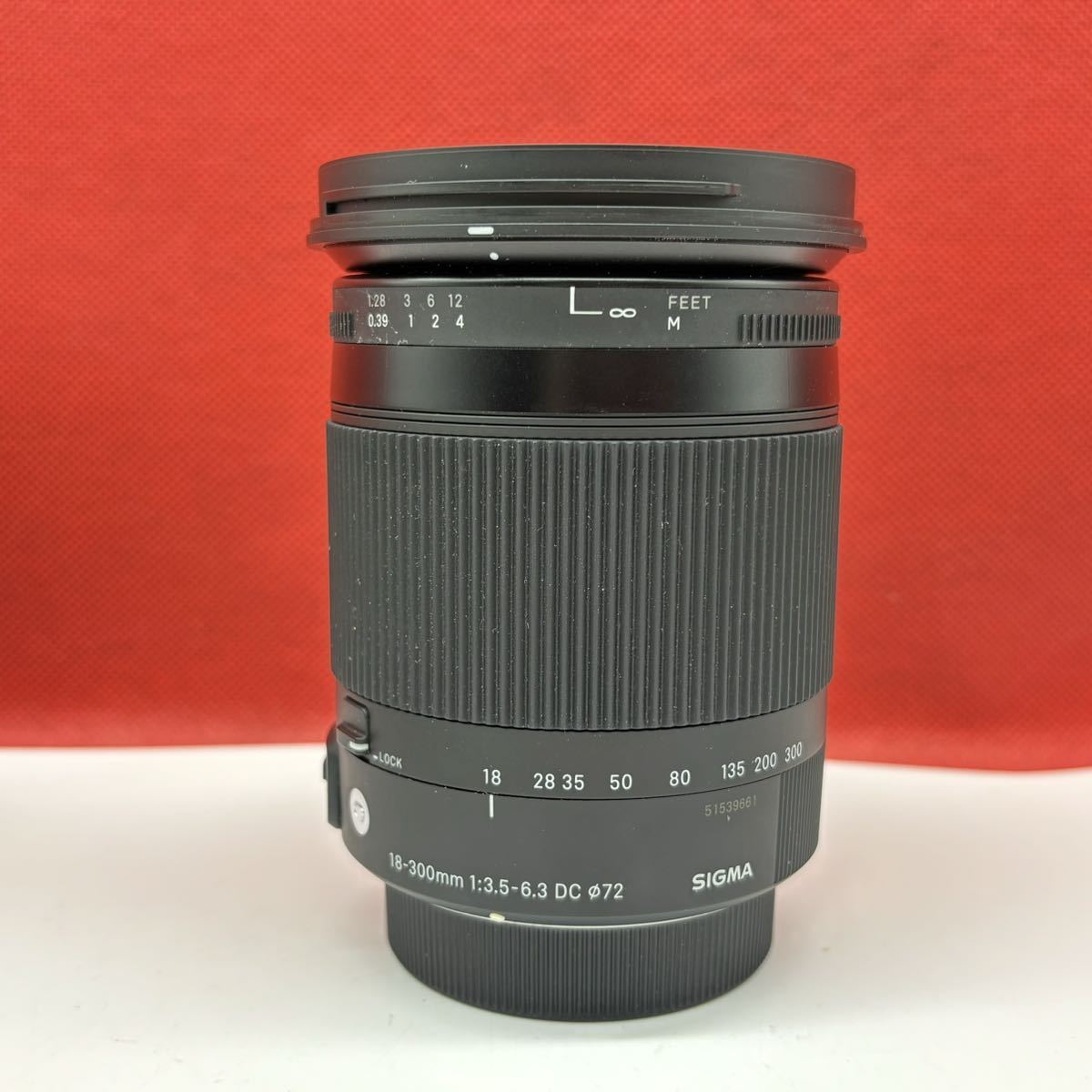 ◆ 【防湿庫保管品】 SIGMA 18-300mm F3.5-6.3 DC PENTAX用 カメラレンズ AF動作確認済 ペンタックス シグマ_画像4