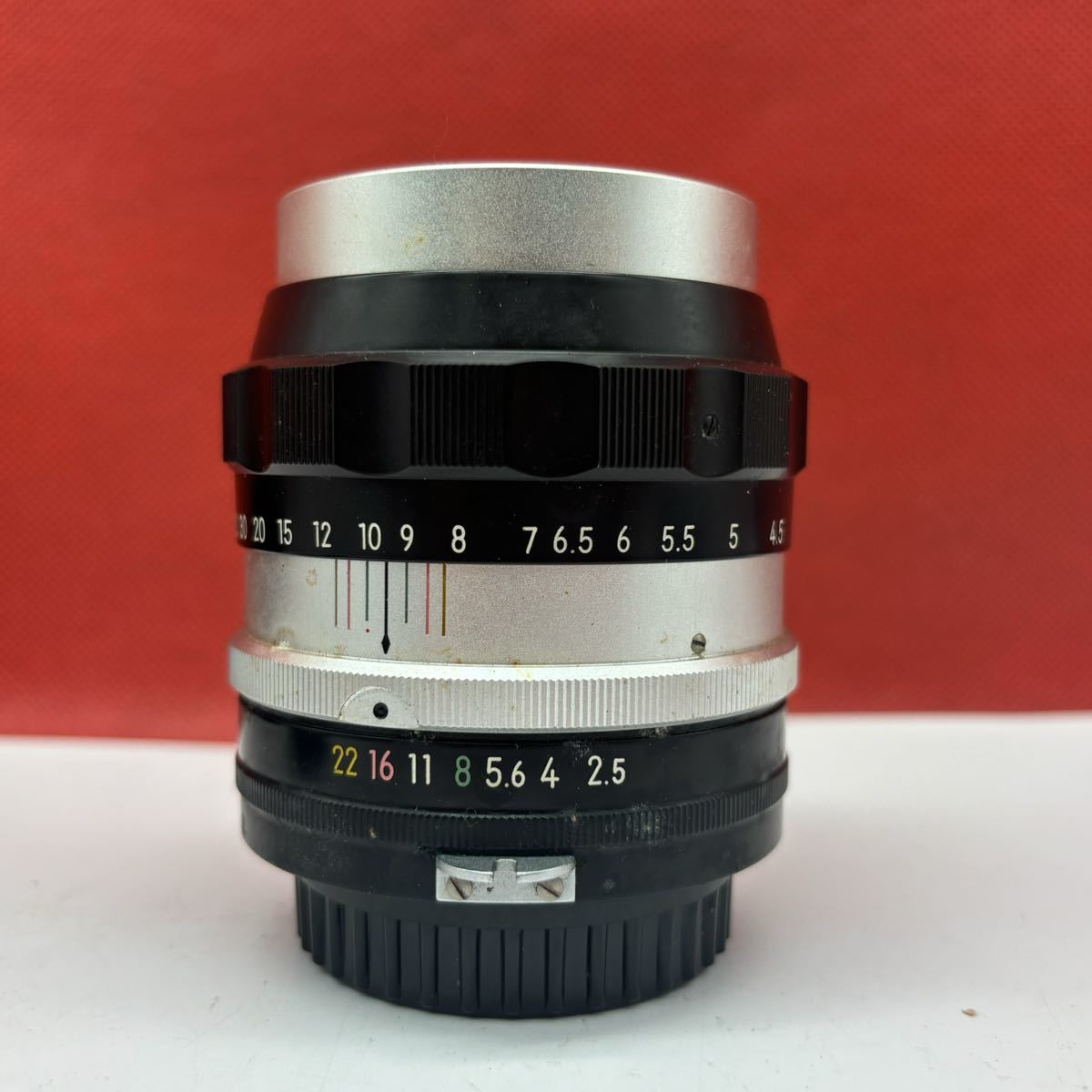 ◆ Nikon NIKKOR-P Auto F2.5 10.5cm カメラレンズ マニュアルフォーカス ニコン_画像4