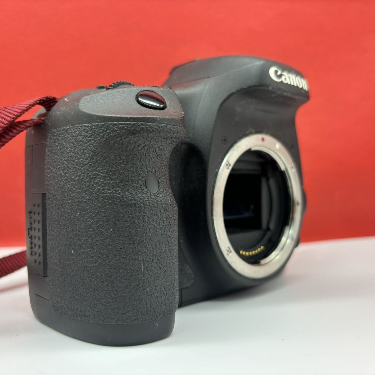 ◆ Canon EOS 7D デジタル一眼レフカメラ ボディ シャッター、フラッシュOK バッテリー付属 キヤノン キャノン _画像4