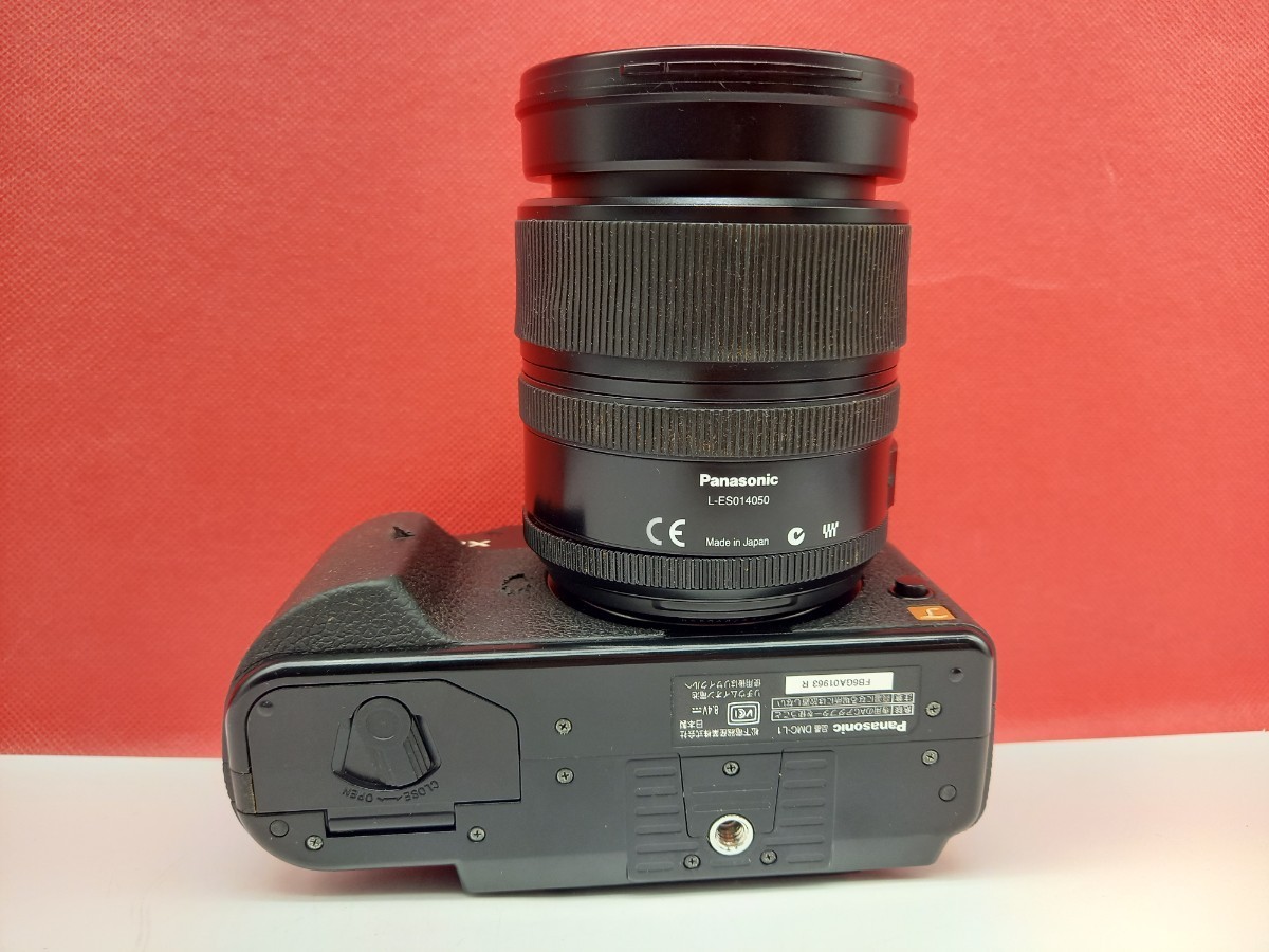 ■ Panasonic デジタル一眼レフカメラ LUMIX L1 ブラック DMC-L1K Leica 2.8-3.5/14-50 レンズ 動作確認済 バッテリー 充電器 パナソニック_画像6