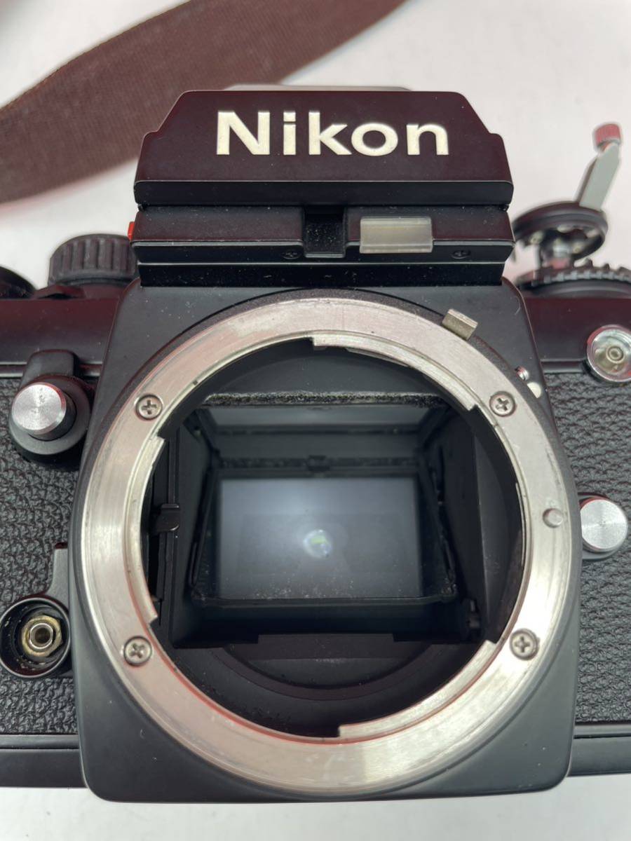 ＊ Nikon F3 一眼レフ フィルムカメラ NIKKOR F 50mm f/1.4 レンズ防湿庫保管、未使用 動作確認済み カメラレンズセット ニコン _画像6