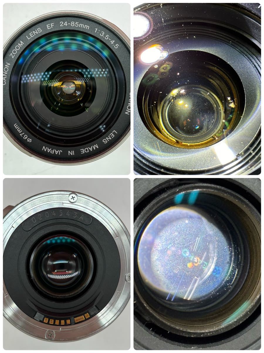 ◆ Canon EOS7 フィルムカメラ 一眼レフカメラ ボディ ZOOM LENS EF 24-85mm F3.5-4.5 レンズ 動作確認済 キャノン_画像10