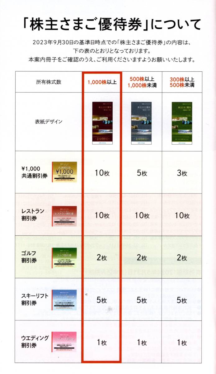 西武ホールディングス 西武鉄道 株主優待券 冊子 １,０００株以上 ５冊セット ２０２４年５月３１日迄 _画像2