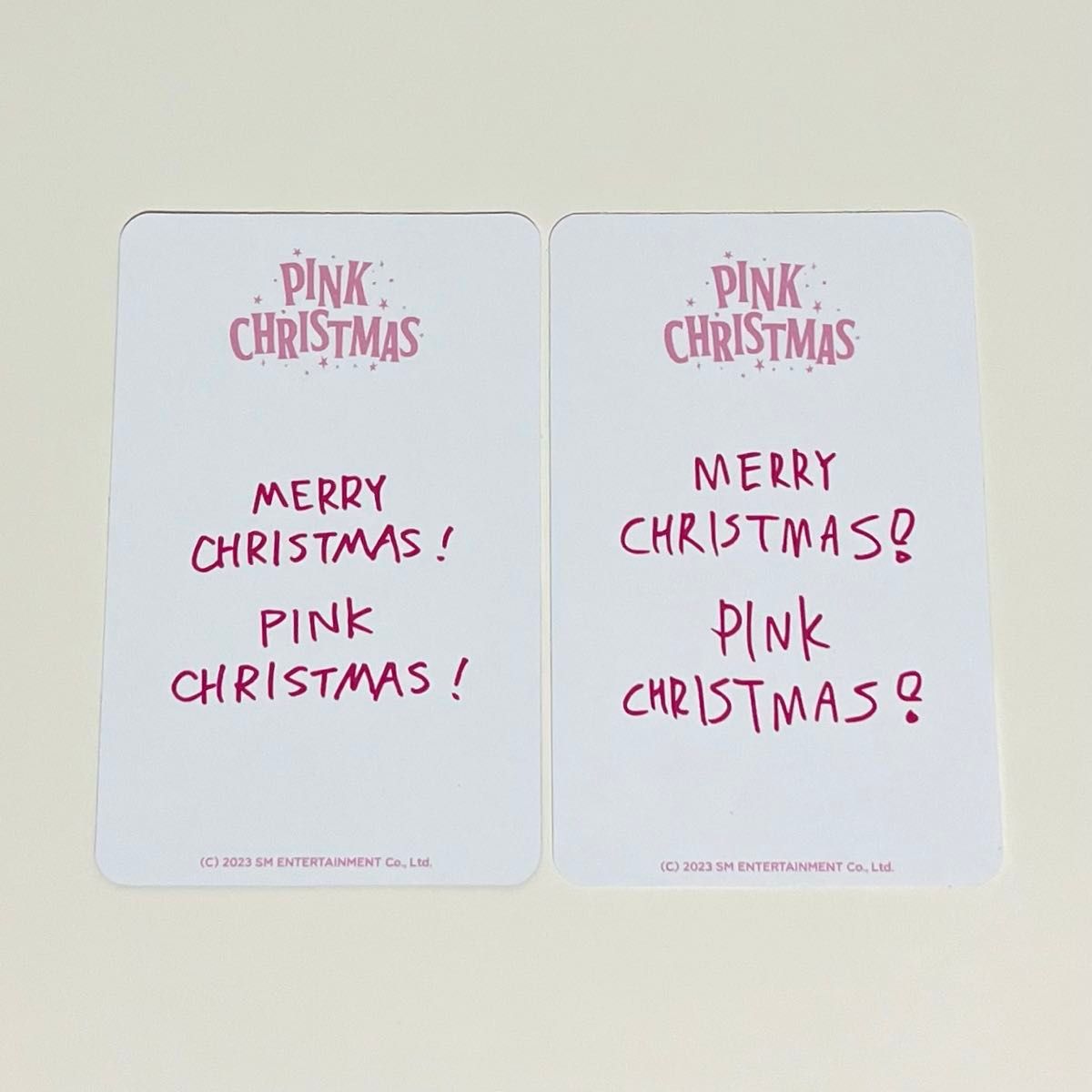 RIIZE PINK CHRISTMAS ウォンタロ トレカ 2枚セット