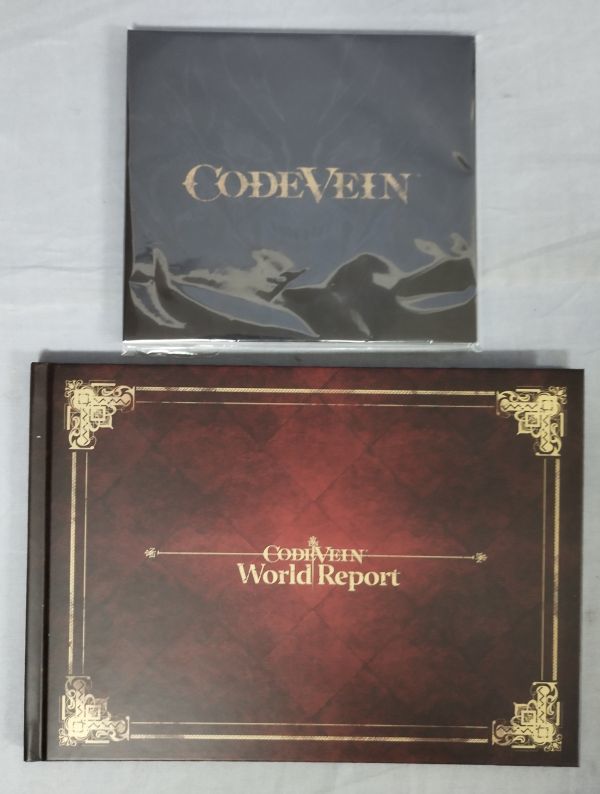『コードヴェイン 設定資料集「CODE VEIN World Report」＋Original Sound Track』/Y10484/fs*24_1/28-00-1A_画像1