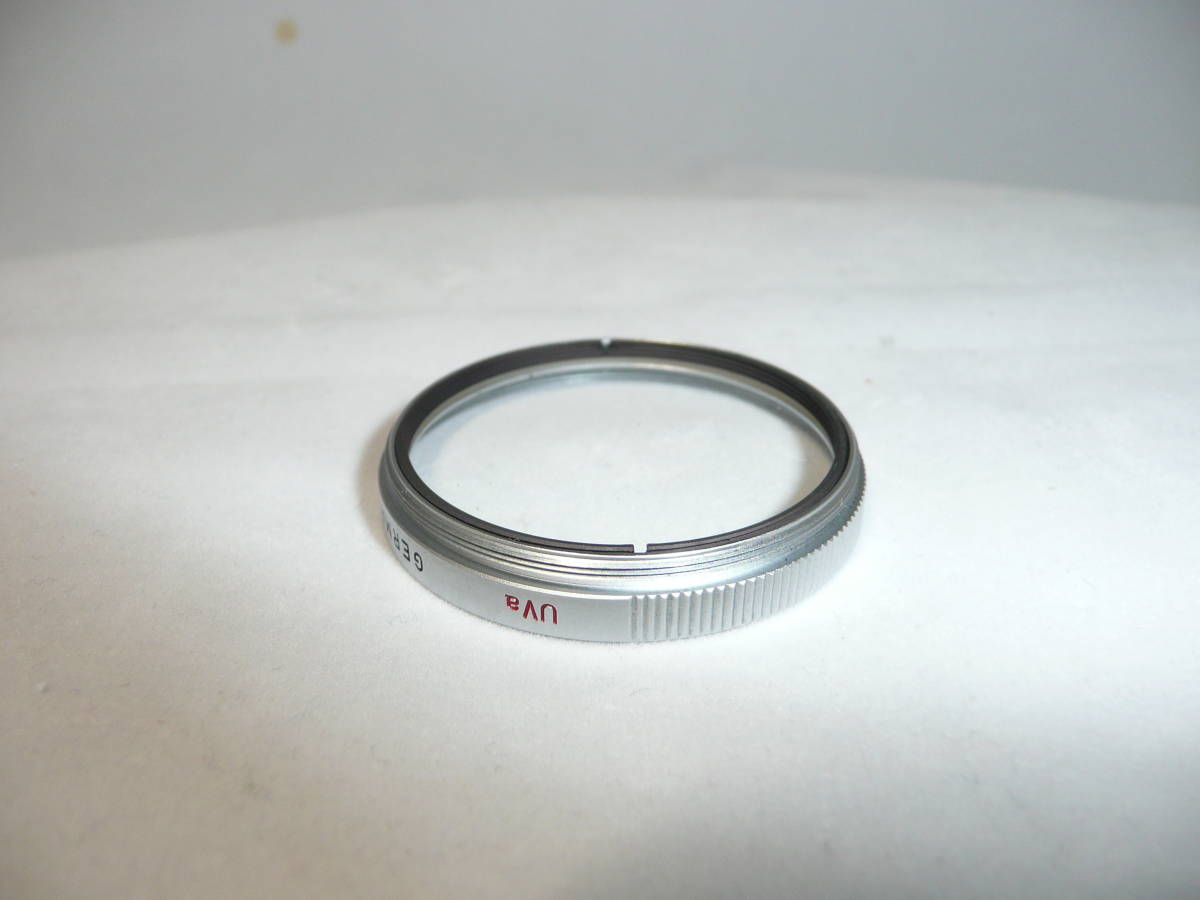 【極上 美品】 LEICA ライカ 純正 ERNST LEITZ WETZLAR UVa 初期型 フィルター 39mm 銀枠【13132 同等品】 _画像3