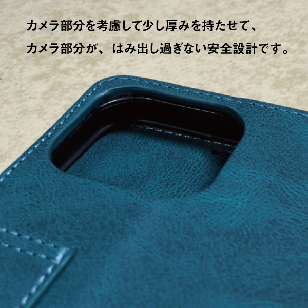 iPhone 15 Pro ケース 手帳型 カバー 高級感あるPU レザー 落下防止 バンド ベルト 付き 卓上スタンド カード収納 ブラック_画像9