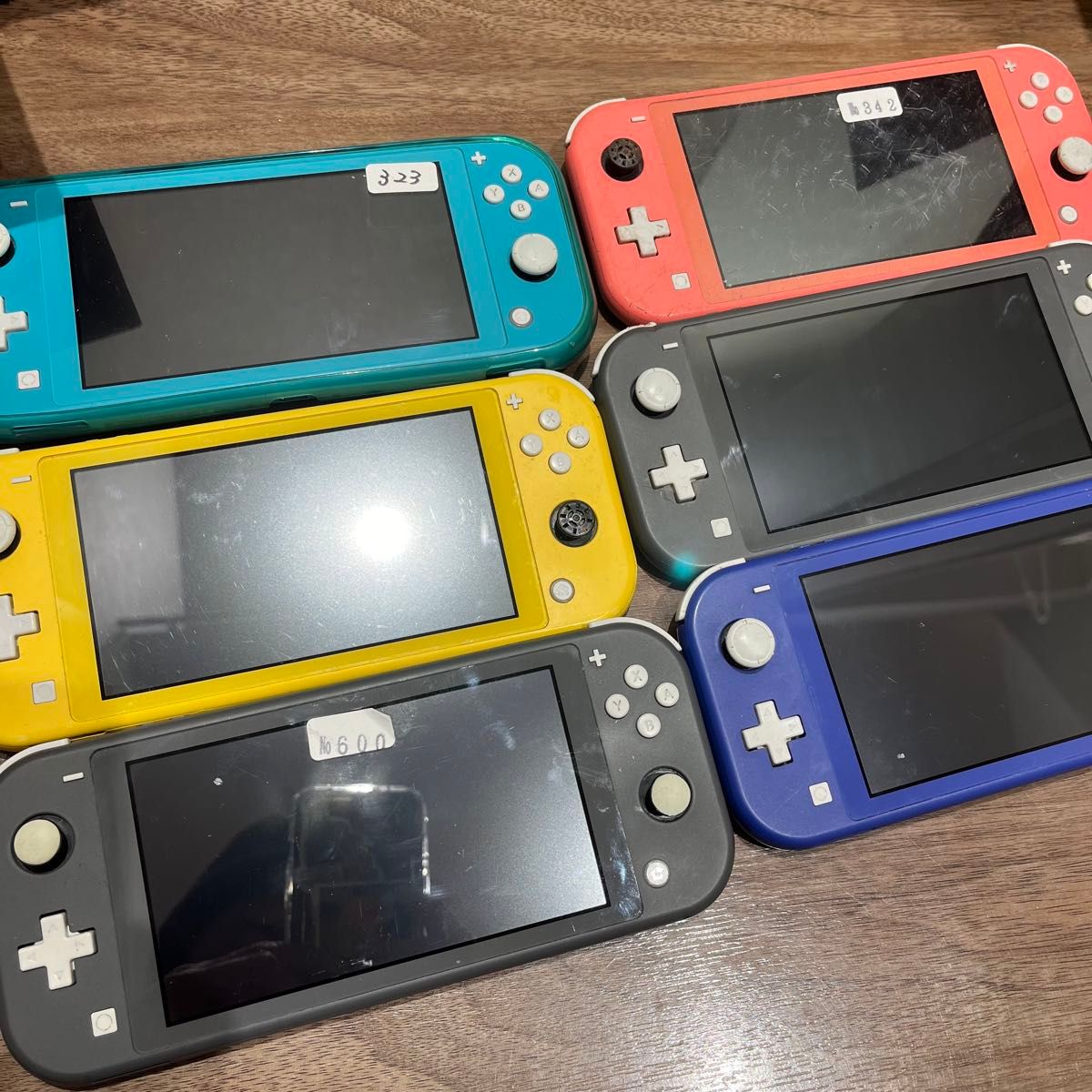 ☆Nintendo Switch☆Switch lite6台セット☆ジャンク☆本体☆部品取り☆送料込み☆スイッチライト☆