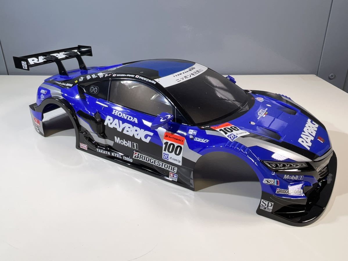 ★美品 TAMIYA ラジコン RCカー タミヤ スーパーGT 2014? 2015? 100号車 RAYBRIG NSX CONCEPT-GT? 動作未確認 中古品 管理J348の画像3