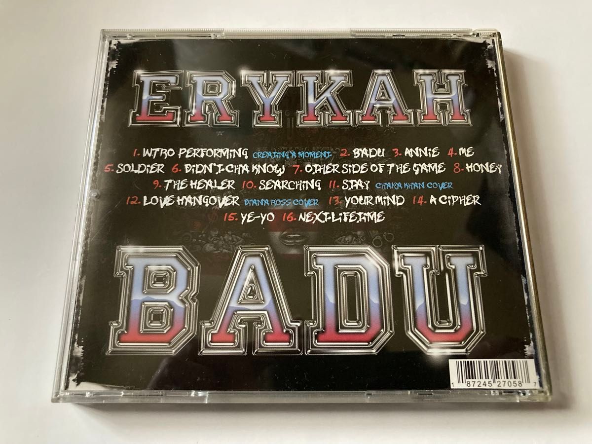 Erykah Badu Live エリカバドゥ Think Differently Music TDM-CD-58