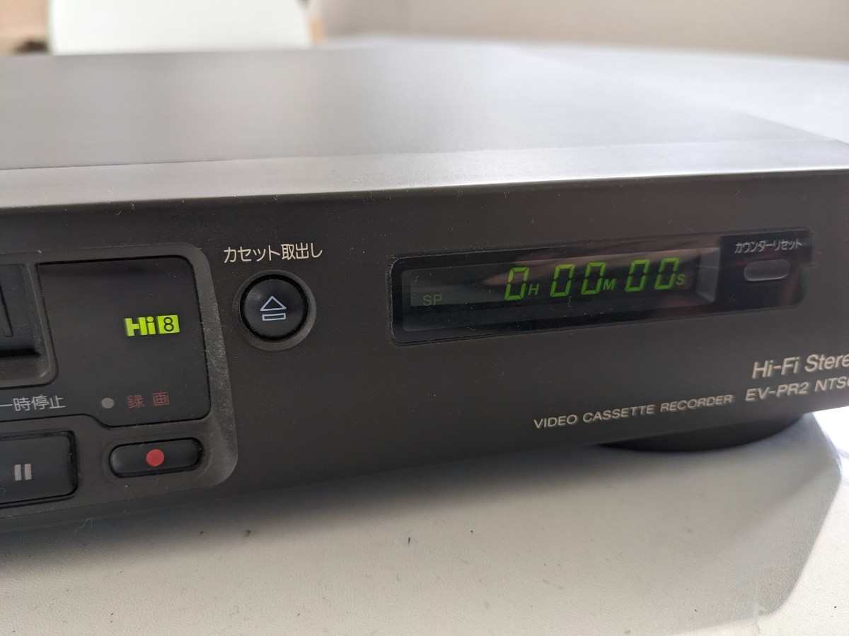 SONY ソニー EV-PR2 NTSC 8ミリ ビデオカセットレコーダー 中古品 