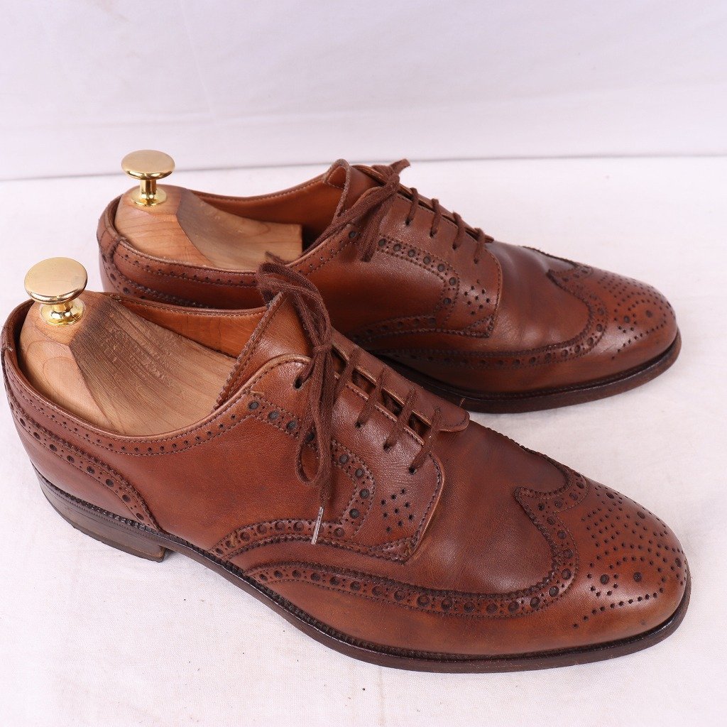 クロケット＆ジョーンズ 6 1/2 EE 25.0cm 位 /ウィングチップ SALISBURY Crockett&Jones ソールズベリー イングランド 英国 中古 ds4197_画像7