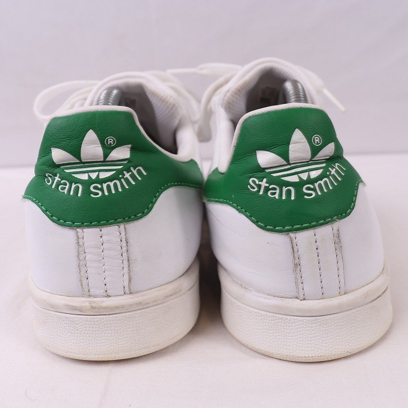 STAN SMITH 27.0cm/adidas スタンスミス アディダス スニーカー 白 ホワイト 緑 中古 古着 メンズ ad4759_画像2