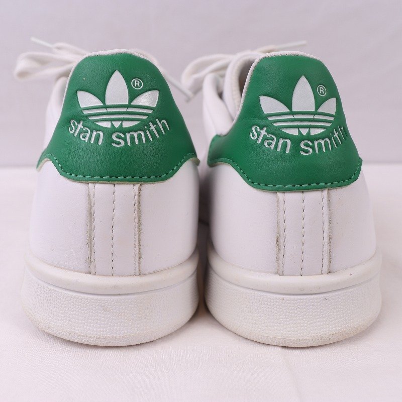 STAN SMITH 28.0cm/adidas スタンスミス アディダス スニーカー 白 ホワイト 緑 中古 古着 メンズ ad4764の画像3