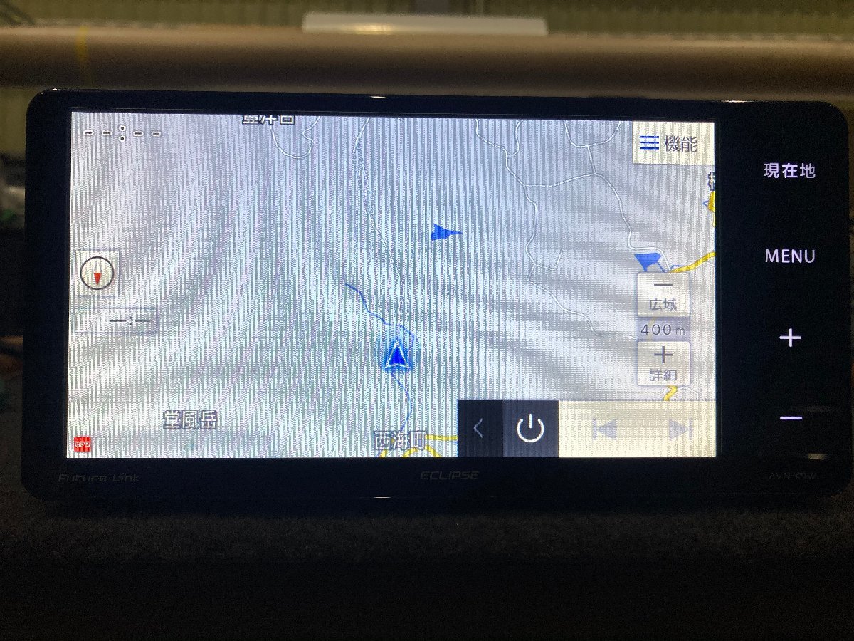 ◇ECLIPSE イクリプス メモリーナビ AVN-R9W フルセグ DVD Bluetooth 2018年地図 動作確認済み 2DINワイド 7インチワイド_画像6