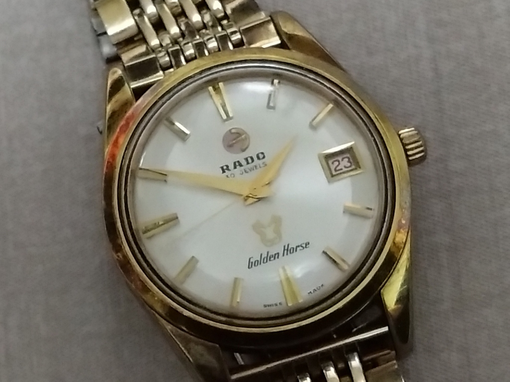 RADO★Golden Horse ゴールデンホース 自動巻き 11674/1 30石 メンズ腕時計_画像1