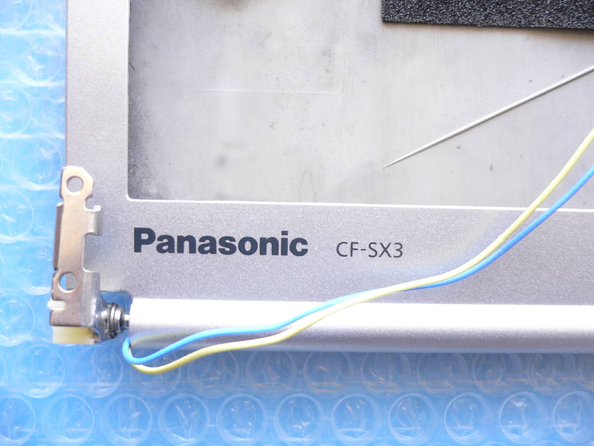 【黒天板】Panasonic CF-SX3 液晶の外郭セット（＝液晶ケース）CF-SX4 CF-NX3 CF-NX4 でも使用可　☆ 送料 185円_画像3