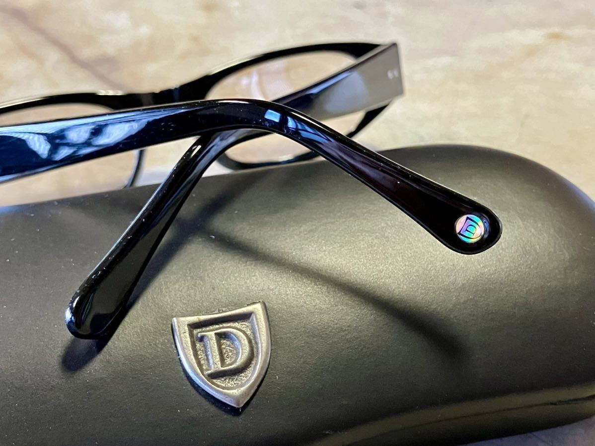 90s デッドストック 初期 DITA ディータ 4AM SUPER STAR 眼鏡 サングラス ブラックフレーム グレーレンズ 美品 未使用保管品 裏原系_画像6
