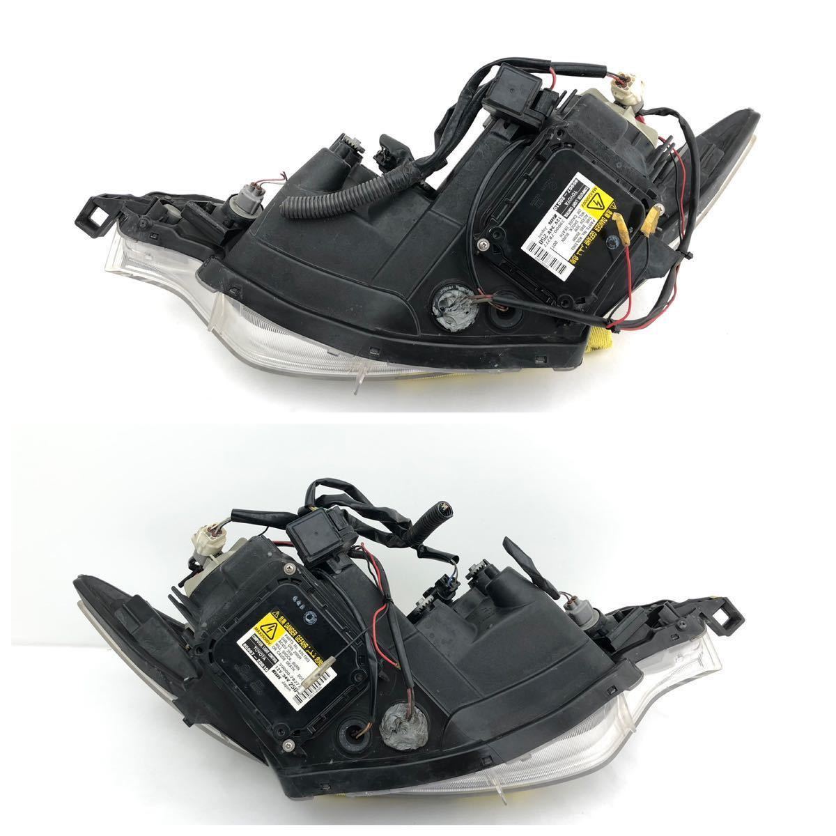 ☆管w221118-0603 50 55 エスティマ ヘッドライト ランプ レンズ 左右 セット KOITO 28-187 HID ACR GSR AHR 20 中期 (18)_画像8