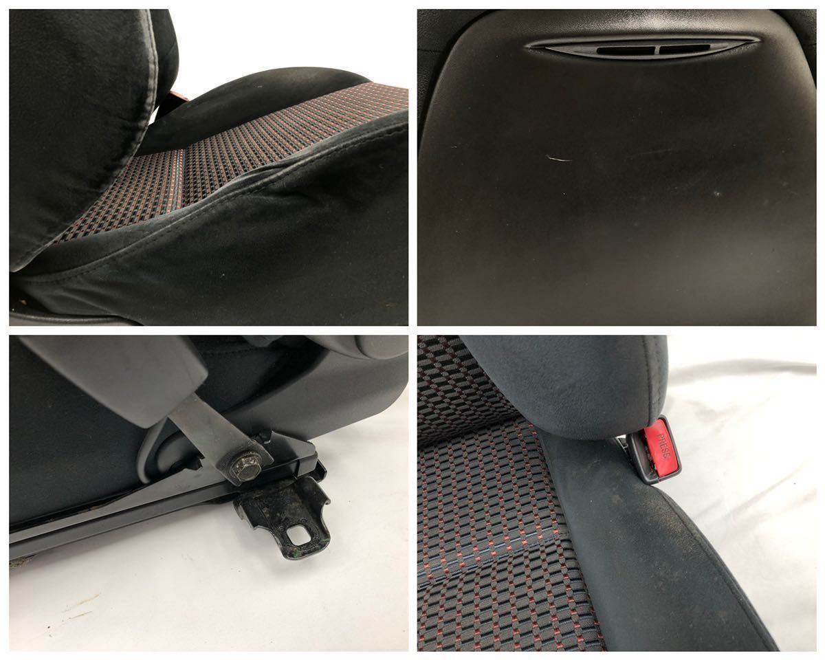 ☆管w220901-0357 ランサー 運転席 シート 右 RECARO レカロ シートレール付 CT9A CS5W セディア エボリューション ランエボ ラリーアート_画像8