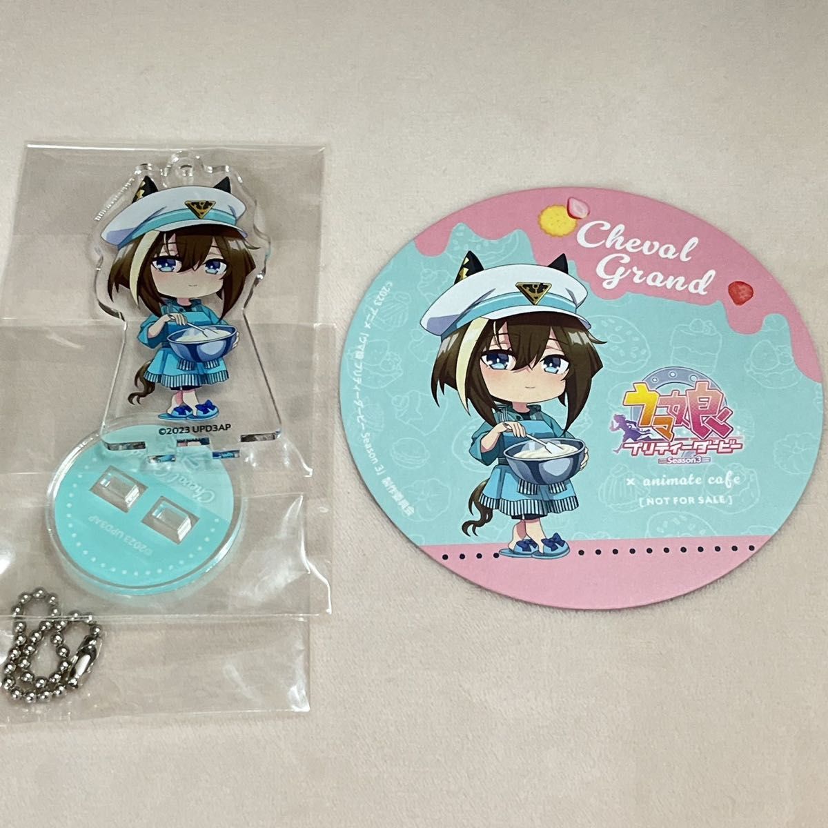 シュヴァルグラン アクリルスタンドキーホルダー&コースター アニメイトカフェ アニカフェ