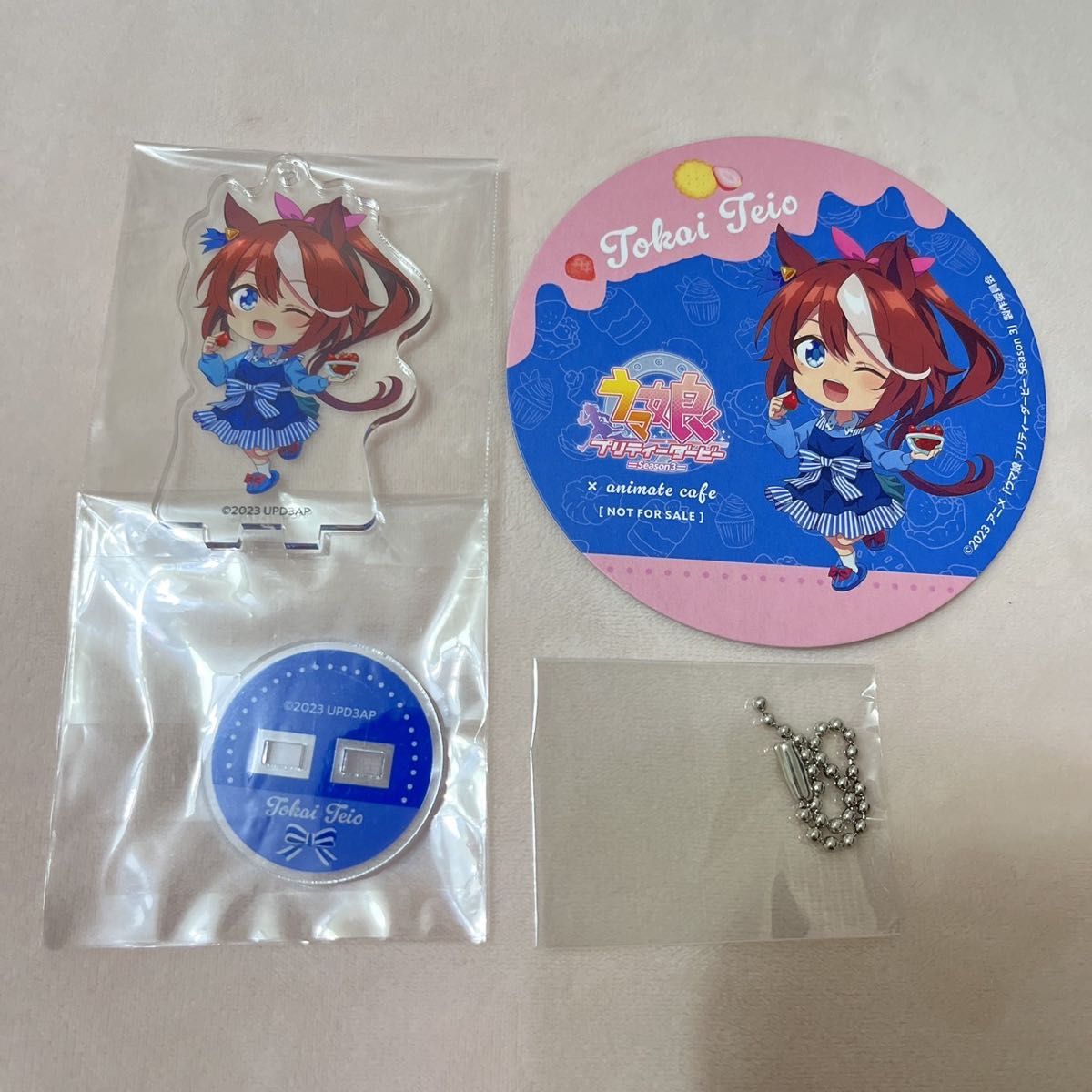 トウカイテイオー アクリルスタンドキーホルダー&コースター