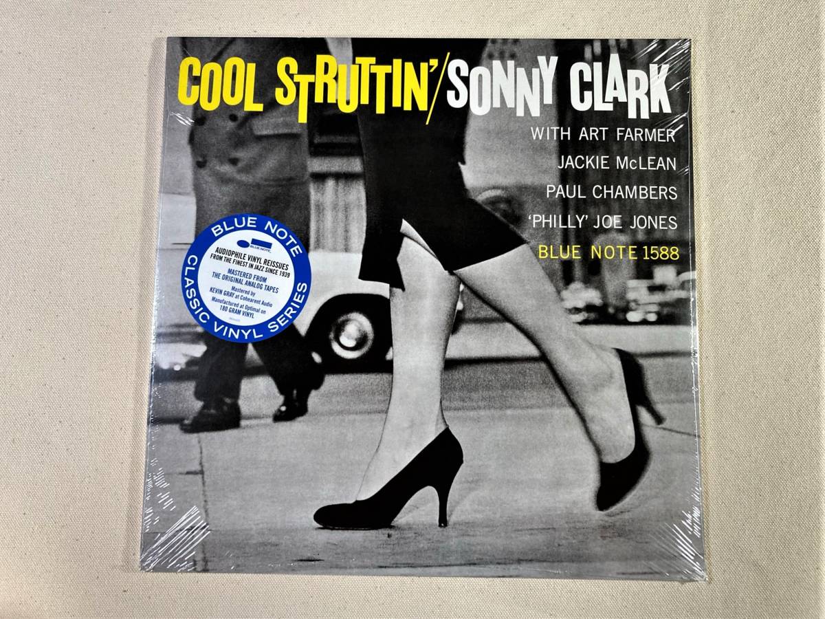 未開封　オリジナルマスター使用　ソニー・クラーク　Sonny Clark　Cool Struttin　ブルーノート80周年　送料500円　超高音質180g重量盤_画像8