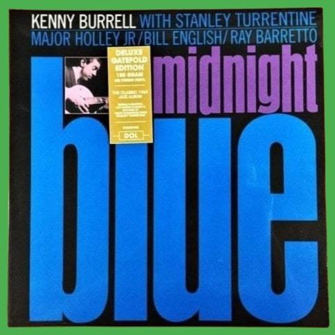 未開封　豪華見開きジャケ　美品　UK盤　高音質180g重量盤　ケニー・バレル　Kenny Burrell　Midnight Blue　1LP　レコード　アナログ　_画像1