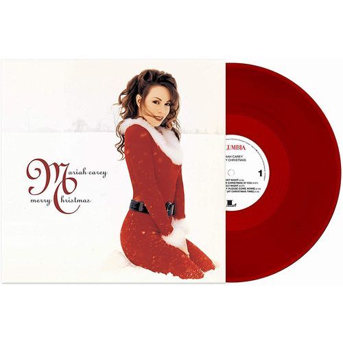 未開封&送料500円　★レッド盤★　EU盤　マライア・キャリー　メリー・クリスマス Mariah Carey Merry Christmas 恋人たちのクリスマス 他_画像1