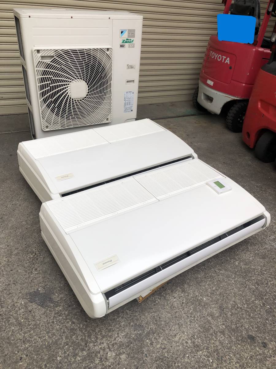 25200円 2019年製▽ダイキン 140/5馬力 天吊り同時ツイン 25200円 2019年製▽ダイキン 140/5馬力 天吊り同時ツイン