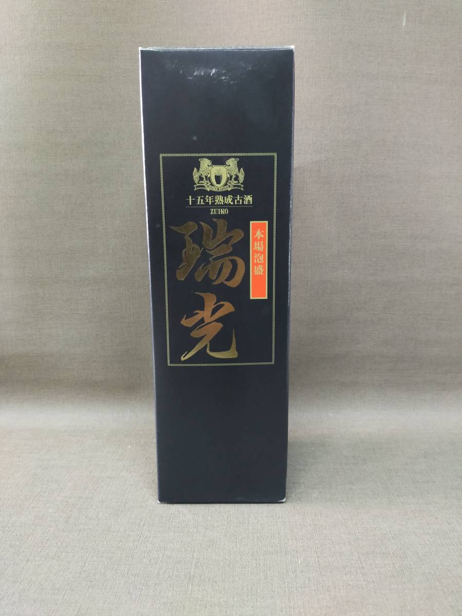 保管品　泡盛　瑞光　十五年　熟成古酒　宮古島のナポレオン　池間酒造　720ml_画像2