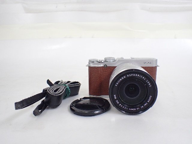 FUJIFILM 富士フィルム X-A1 ミラーレス一眼カメラ SUPER EBC XC 16-50mm F3.5-5.6 OIS レンズキット ∴ 6CCDD-2_画像1