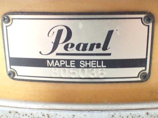 Pearl パール スネア MAPLE SHELL 13ｘ3インチ ★ 6CF68-4_画像5