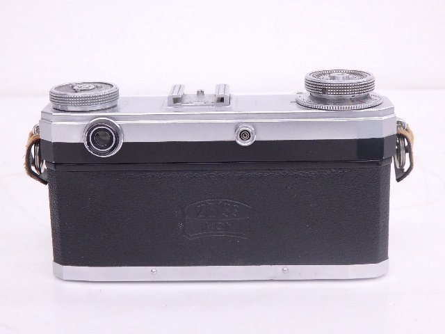 Zeiss ikon レンジファインダー Contax IIa ブラックダイヤル/標準レンズ Carl Zeiss Sonnar 50mm F1.5付 ◆ 6D04C-2_画像5
