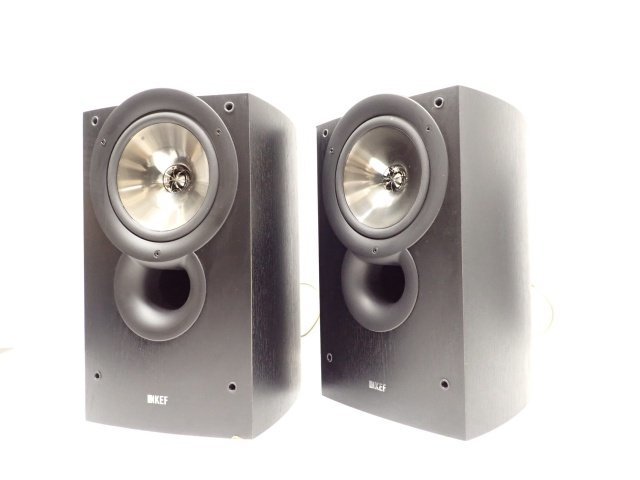 KEF 2wayブックシェルフ型スピーカー iQ30 SP3642 ペア 動作品 ケフ ∩ 6CF0A-61_画像2