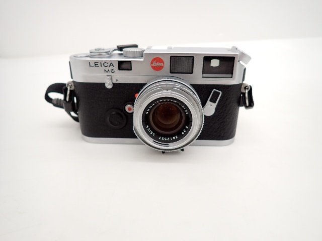 Leica ライカ レンジファインダーカメラ M6 1995年製 シルバークローム ボディ + SUMMICRON-M 35mm F2 ASPH. シルバー ∽ 6CFA0-15_画像2