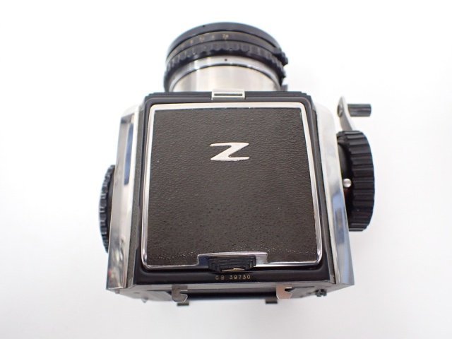 ZENZA BRONICA ゼンザブロニカ 中判フィルム一眼レフカメラ 初代Sモデル NIKKOR-P 7.5cm F2.8レンズ付き △ 6D042-11_画像4