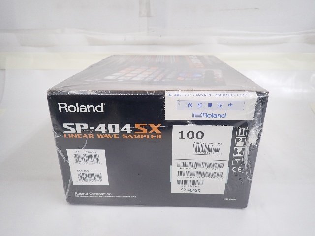 【未開封品】 Roland ローランド SP-404SX コンパクトサンプラー 元箱 シュリンク付き ∴ 6D16C-3_画像3