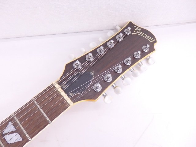 BURNY/バーニー 12弦エレキギター H-115 ソフトケース付 FERNANDES フェルナンデス 布袋寅泰 ◆ 6D118-3_画像2