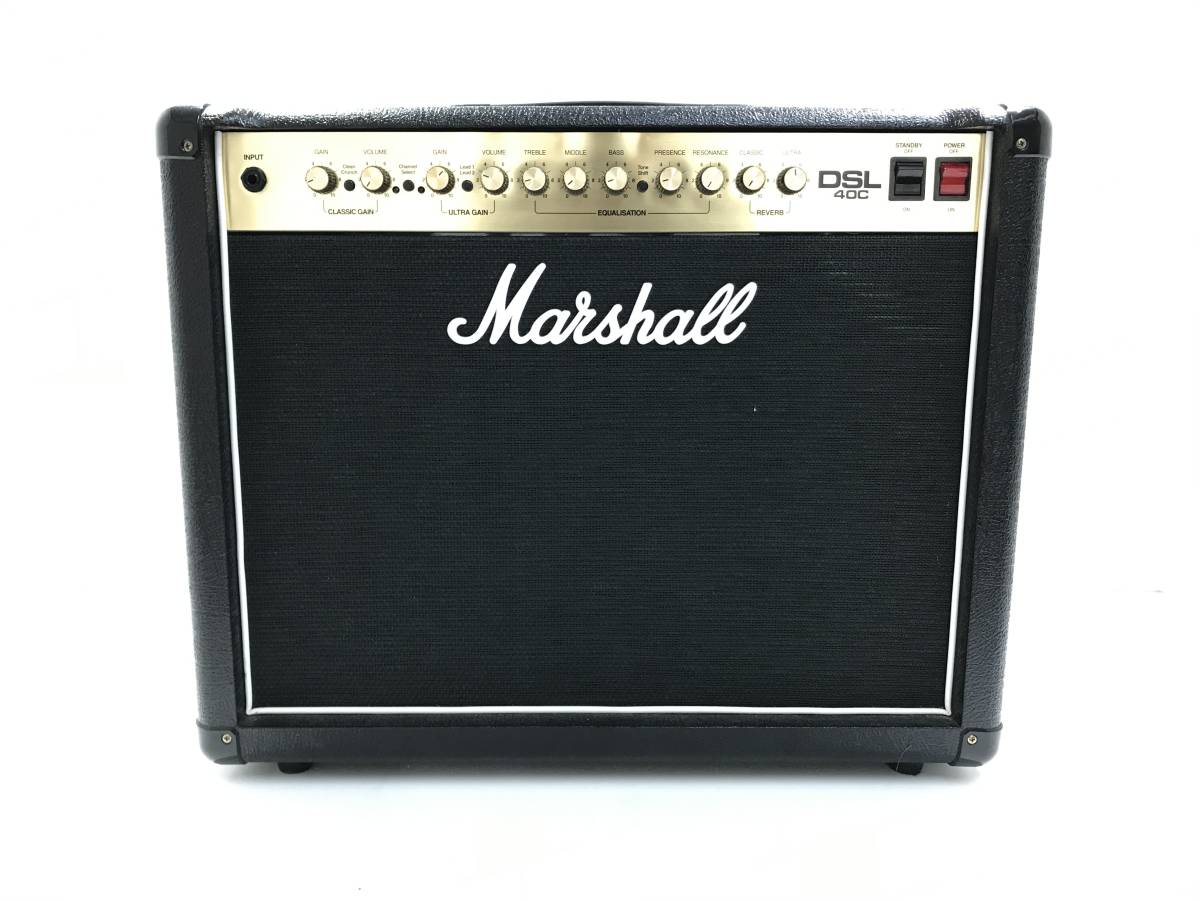 中古品 動作良好品 Marshall DSL40C 40/20W マーシャル コンボアンプ ギターアンプ