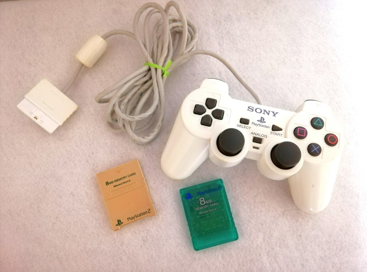 ★ SONY PlayStation2 訳アリ ★ SCPH-75000 白 コントローラー メモリーカード 箱付 動作確認済み ゲーム ソニー PS1PS2 PS3 PS4 PS5 PSP _画像7