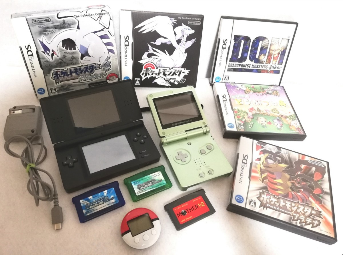 ★ DS Lite ゲームボーイ アドバンス SP 本体 ソフト セット★ 任天堂 ニンテンドー ポケモン ドラクエ どうぶつの森 MOTHER ゲーム switch_画像1