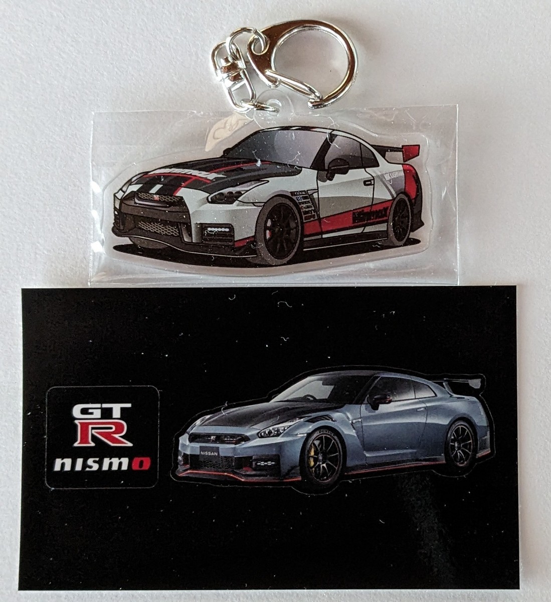 日産 ニスモ NISSAN NISMO GT-R ステッカー キーホルダー_画像1