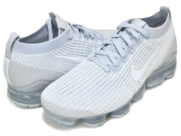 NIKE AIRMAX VAPORMAX PLUS 27.0 WPP06 ナイキ エアマックス ヴェイパーマックス ホワイト グレー スニーカー 27_画像3