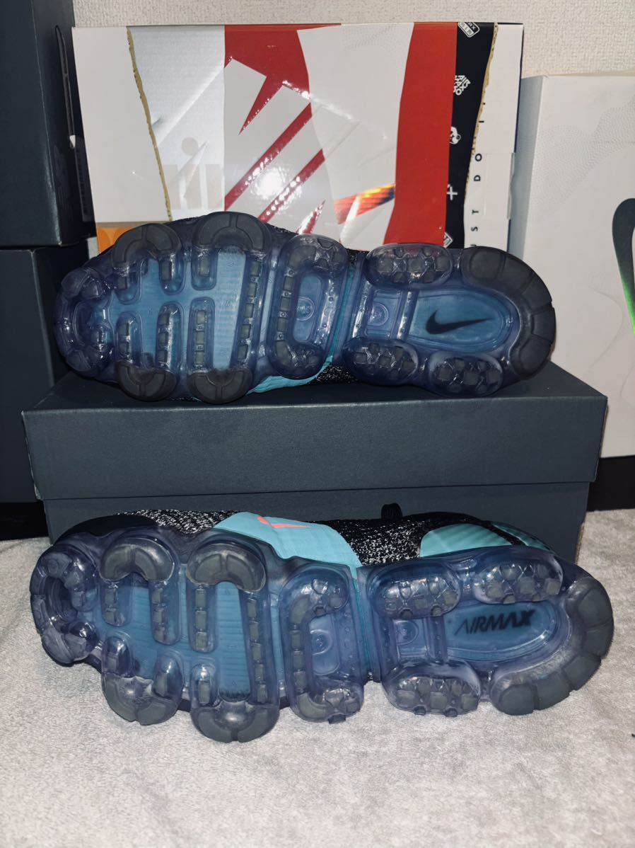 NIKE AIRMAX VAPORMAX 28.5 BRH01 ナイキ エアマックス ヴェイパーマックス スニーカー ブラック 95 ジョーダン_画像8