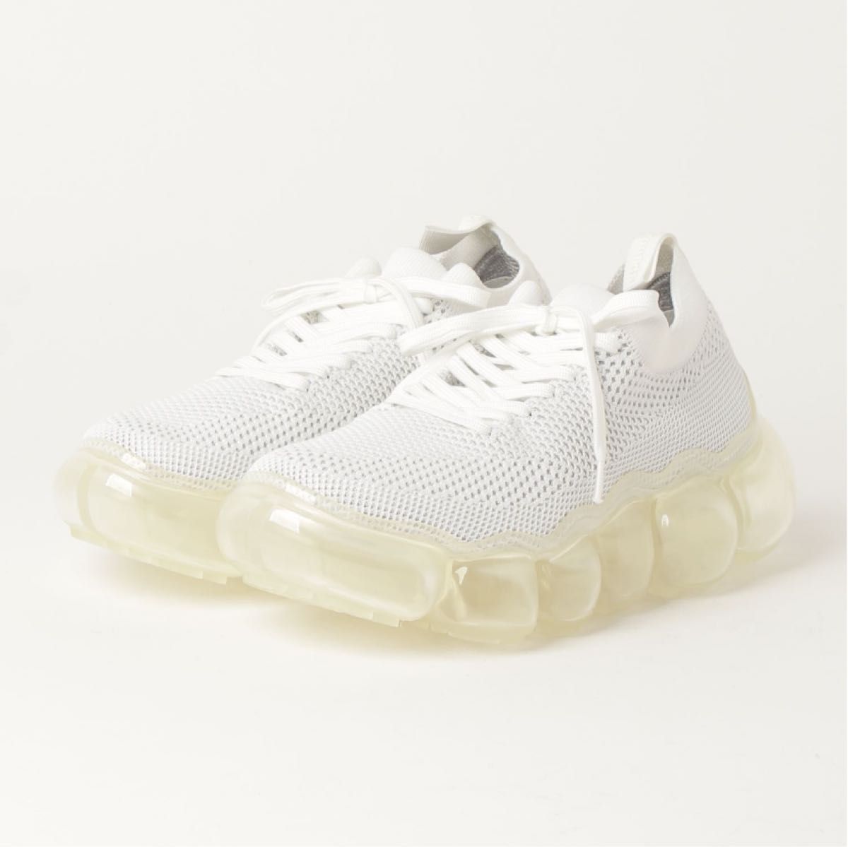 grounds / グラウンズ / JEWELRY WHITE GRAY × CLEAR サイズ38 grounds / グラウンズ / JEWELRY WHITE GRAY × CLEAR サイズ38