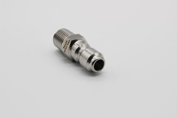 MTM Hydro Quick Connect Plug 1/4 Male Stainless Steel(1/4クイックコネクトプラグ)_画像2
