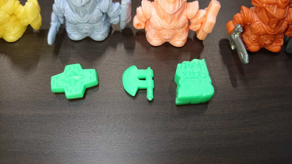 ガン消し セット ガシャポン フルアーマーナイトガンダム 三種の ガン消し セット ガシャポン フルアーマーナイトガンダム 三種の