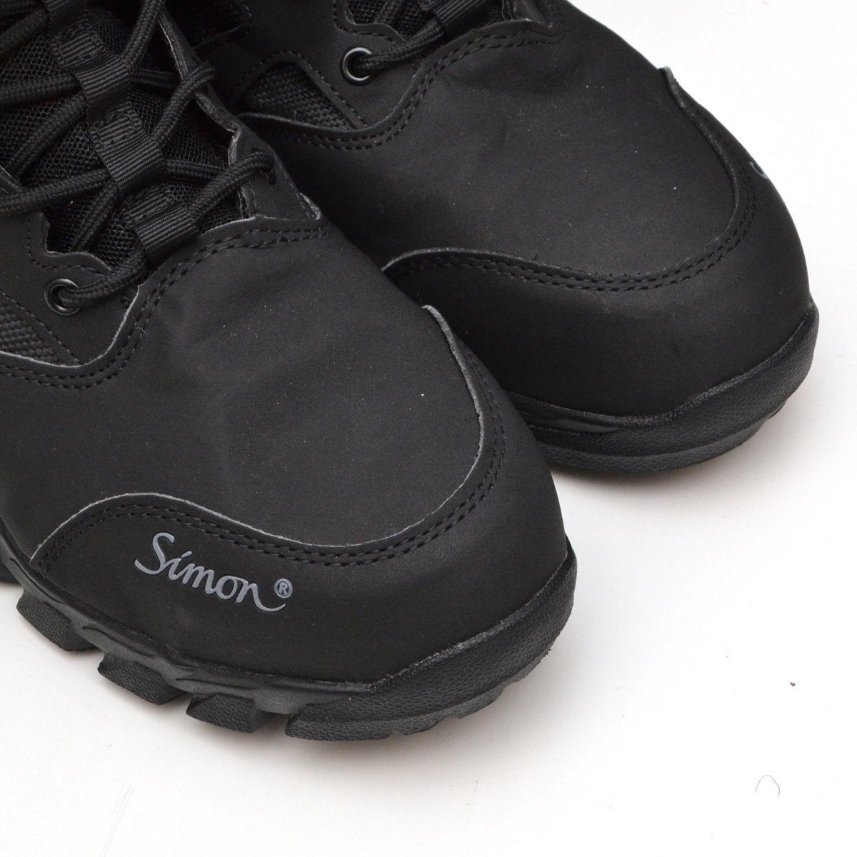 SIMON シモン ブレイブセーフティハイカットシューズ 安全靴 JSAA A種 ブーツ 26.5cm メンズ W022 ブラック M748108_画像4