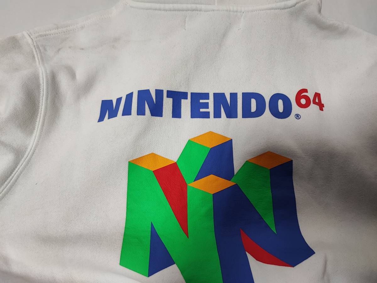 H＆M 任天堂 NINTENDO 64 パーカー スウェット 裏起毛 メンズ S